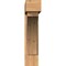 Ekena Millwork Thorton Block Smooth Bracket w/ Offset Brace, Western Red Cedar, 7 1/2"W x 34"D x 34"H BKT0806X34X34THR05SWR - alternate 2